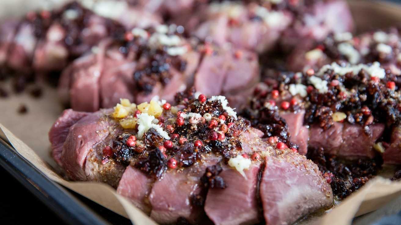 Magret de canard aux fruits