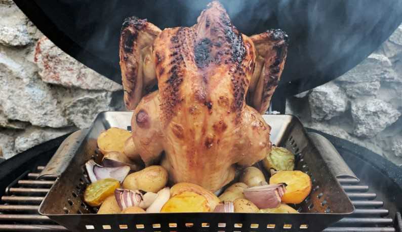 Poulet rôti « à la canette »