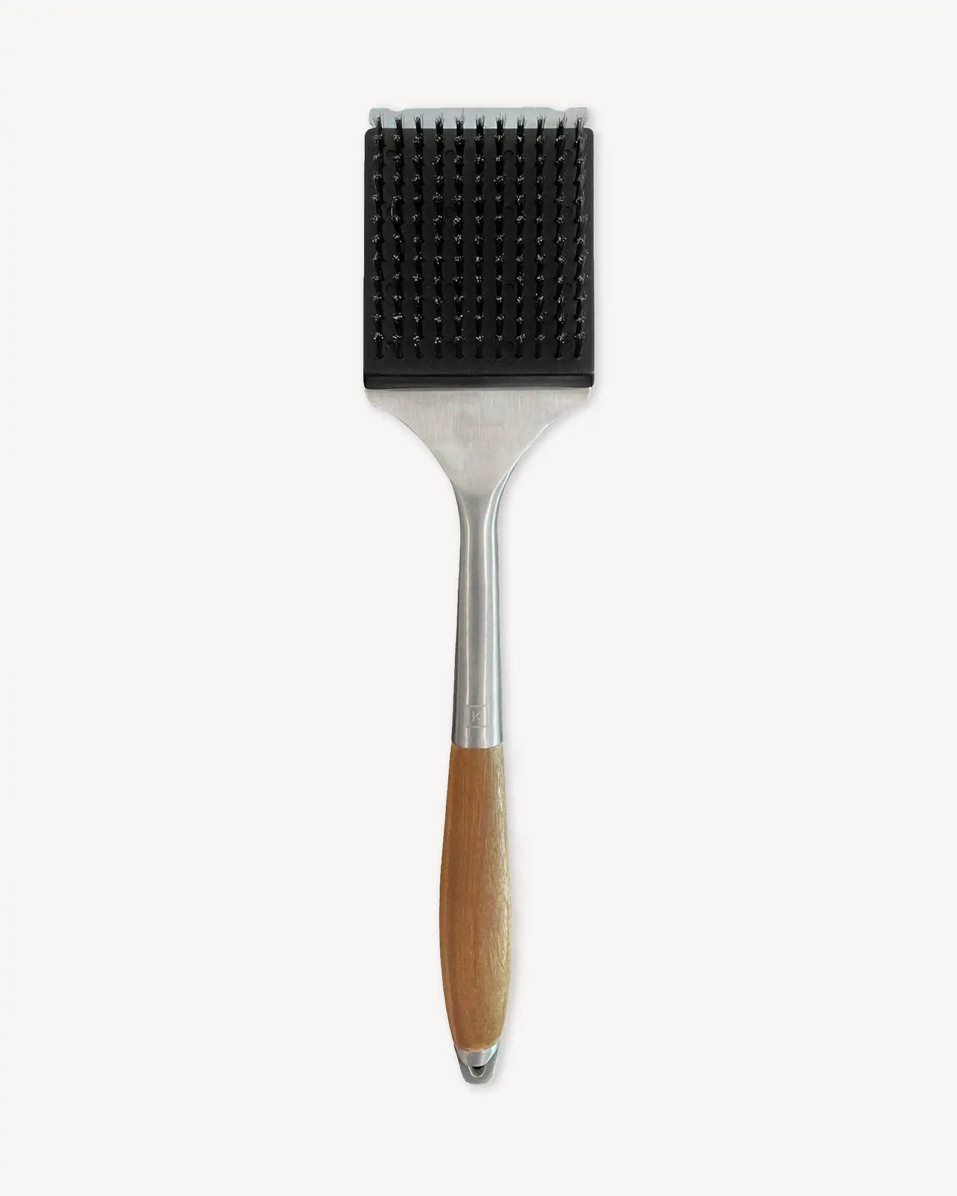 Brosse pour kamado inox et acacia Kokko