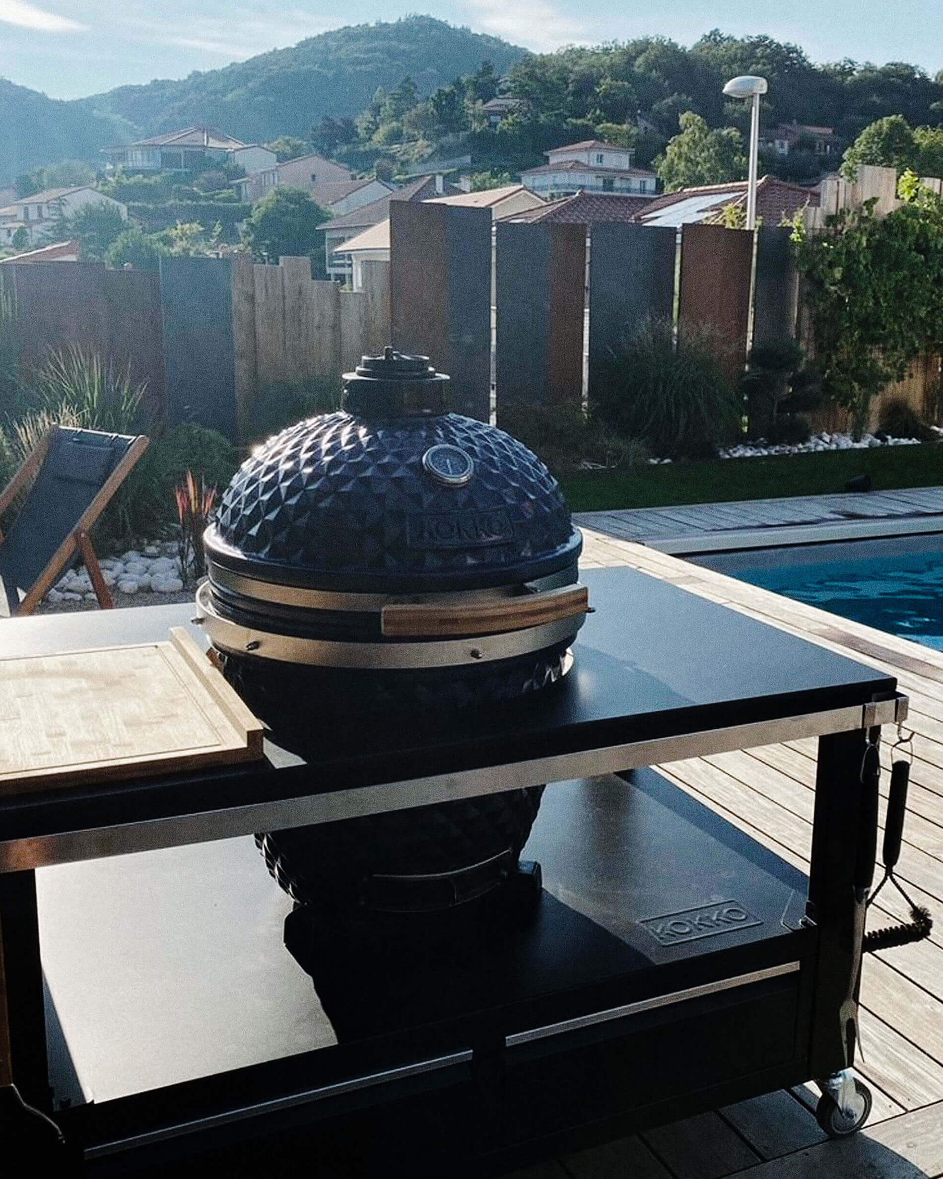 Chariot métal avec tiroirs