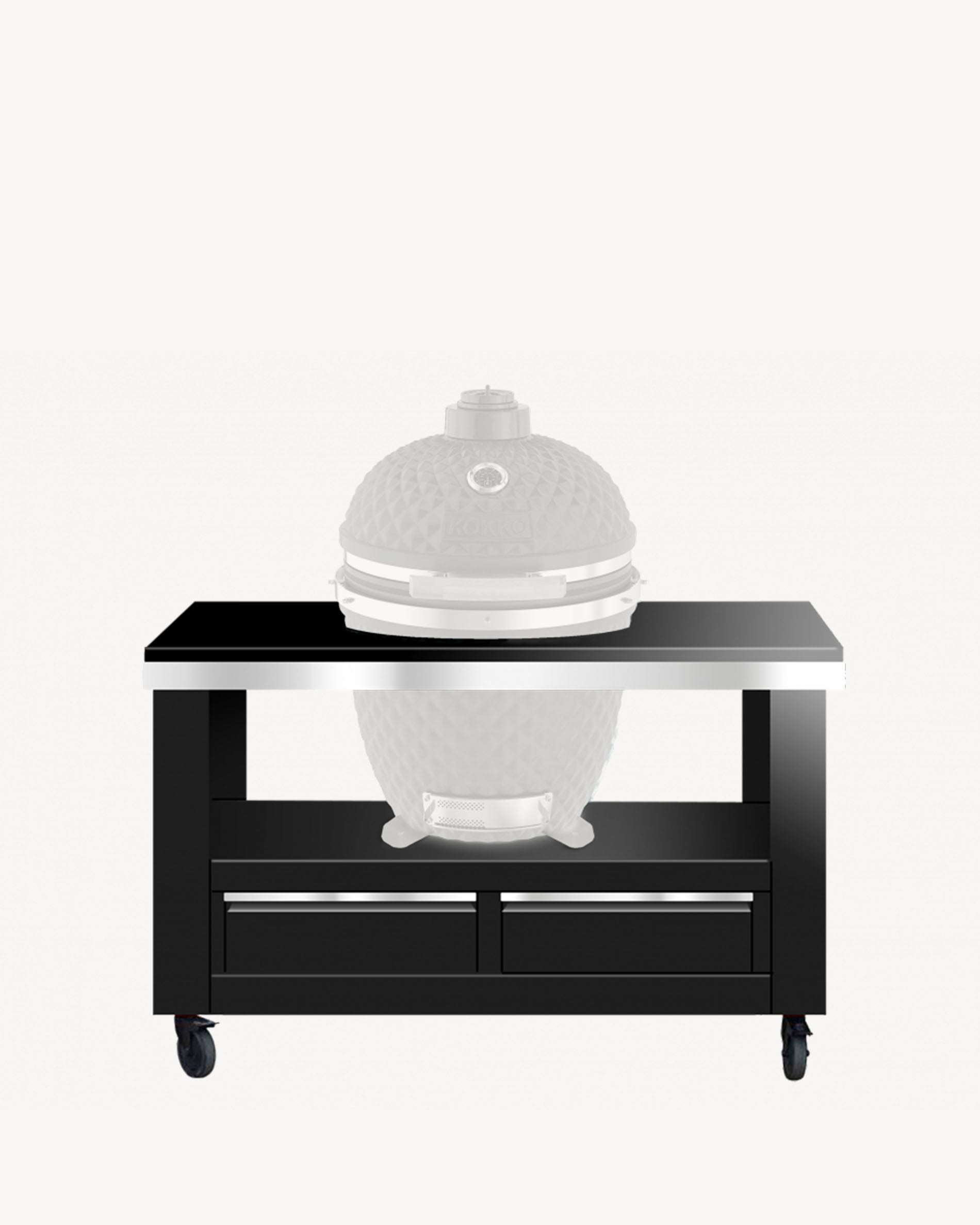 Chariot métal avec tiroirs