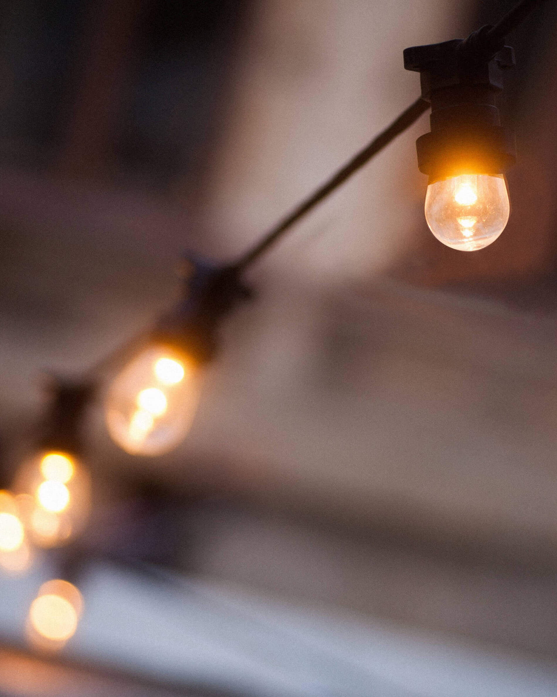 Guirlande ronde à filament