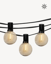 Guirlande solaire à filament