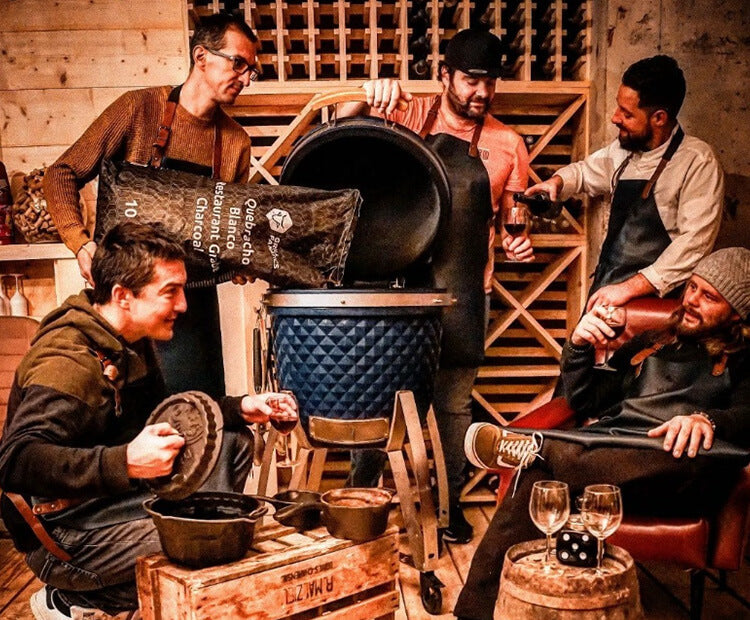 De Kokko kamado met Les Ripailleurs