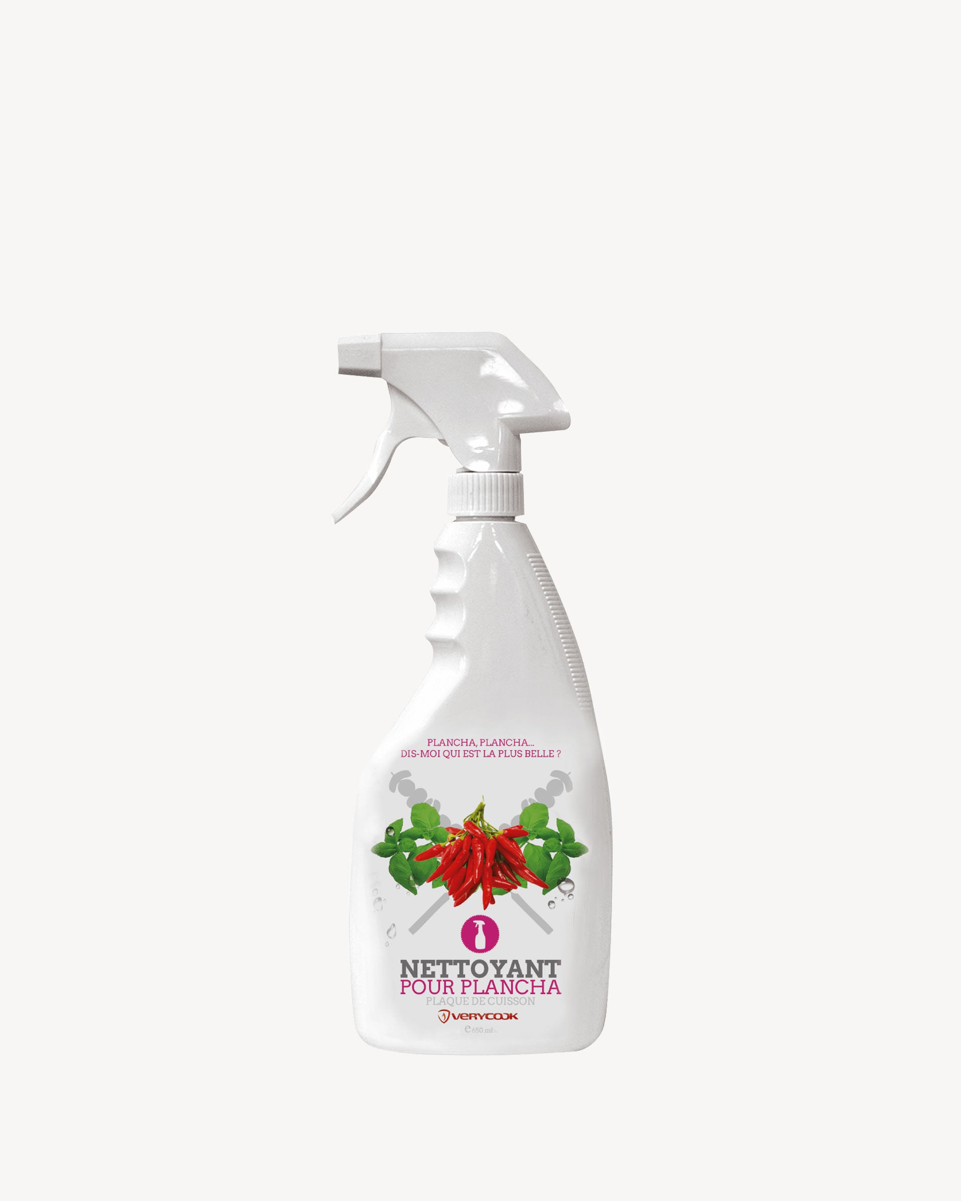 Reinigingsspray voor roestvrijstalen grillroosters