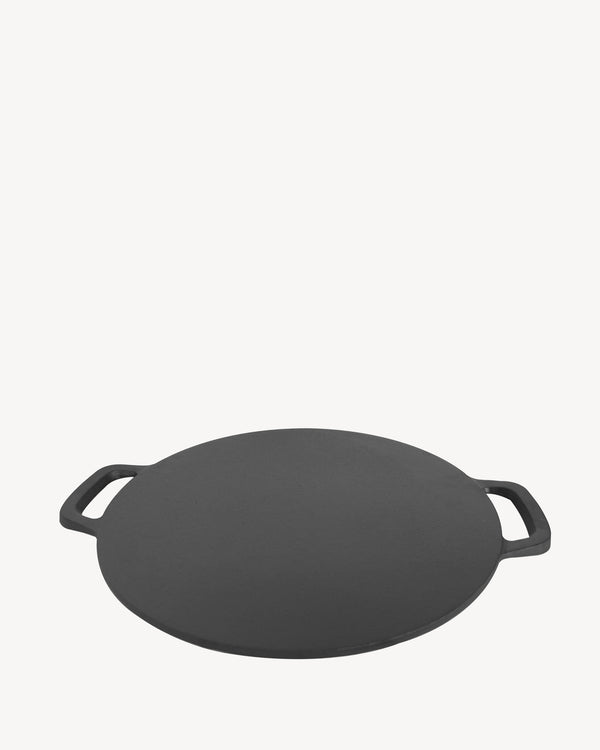 Plaque de cuisson ronde en fonte