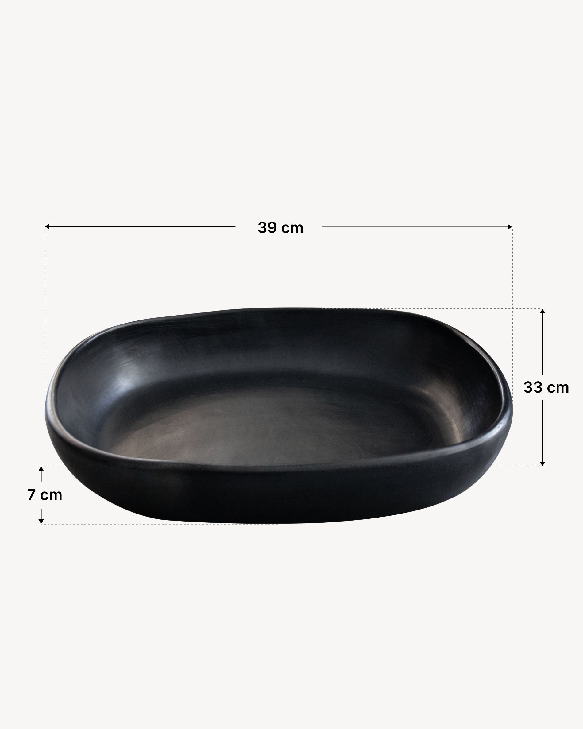Afmetingen Chamba-schaal Kokko XL 22"