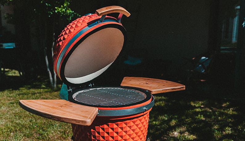 Kamado Kokko rood open