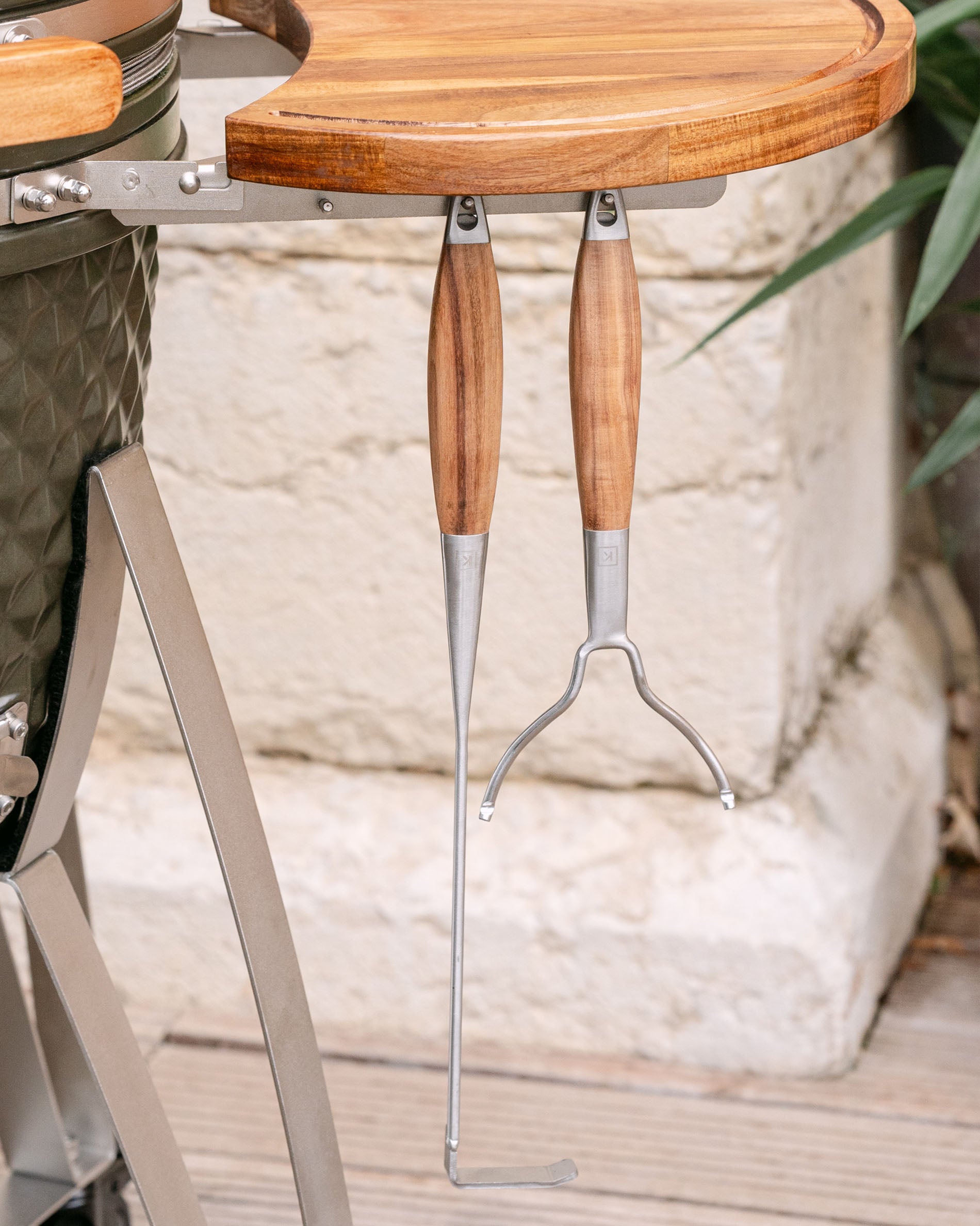 Tire cendre et poignée en inox